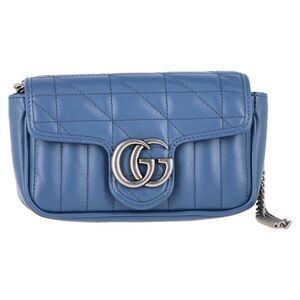 Gucci Super Mini Aria Marmont Matelasse Shoulder Bag